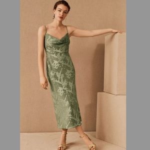 BHLDN Kinsey Midi Dress - Moss